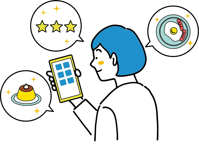 お店選びイメージ