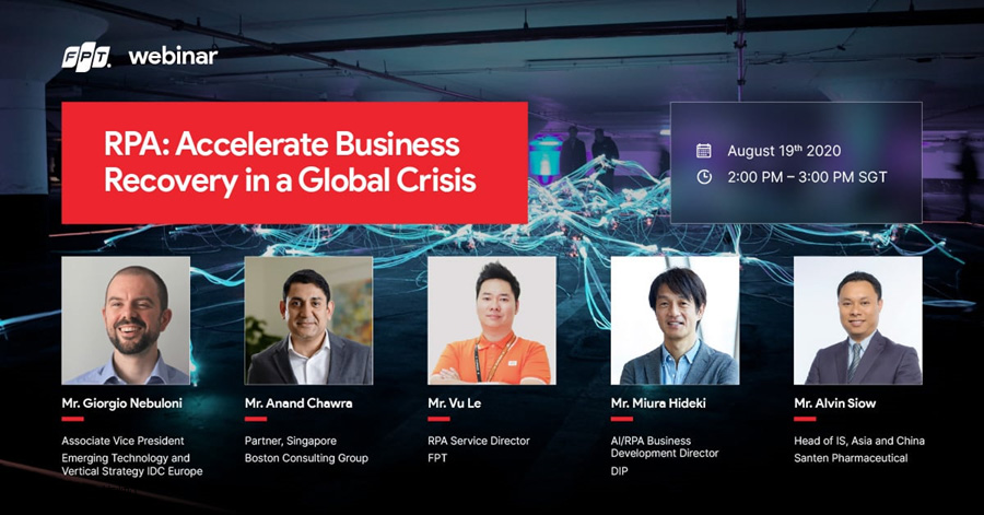 RPA:Accelerate Business Recovery Global Crisis